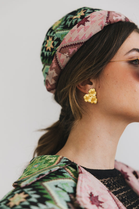 Pendientes de amapola