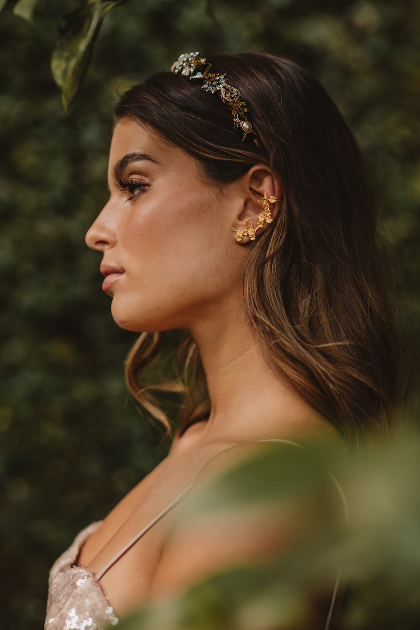 Brincos Gayle earcuff Cata Vassalo