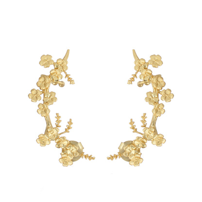 Brincos Gayle earcuff Cata Vassalo